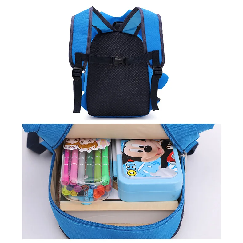 New 3D Triceratops School Bags for Boys Girls Cute Animals Children Bags Toddler Kids School Backpack waterproof Mochilas