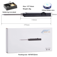 SH72 Max 72W Mini Electric Soldering Iron simple Adjustable Temperature Portable Solder Welding Station 220-400 ℃