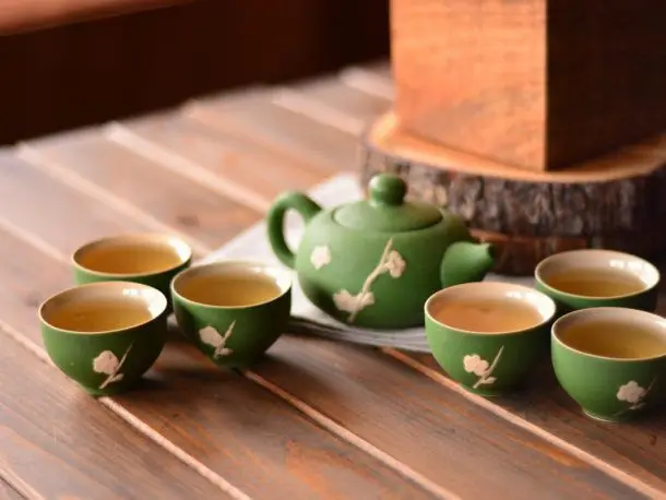 

DOLBOVIBambum TT0825 Fornia 8 Piece Tea Presentation Set Green tea team mug кружка coffee cup cup اكواب قهوه tazas