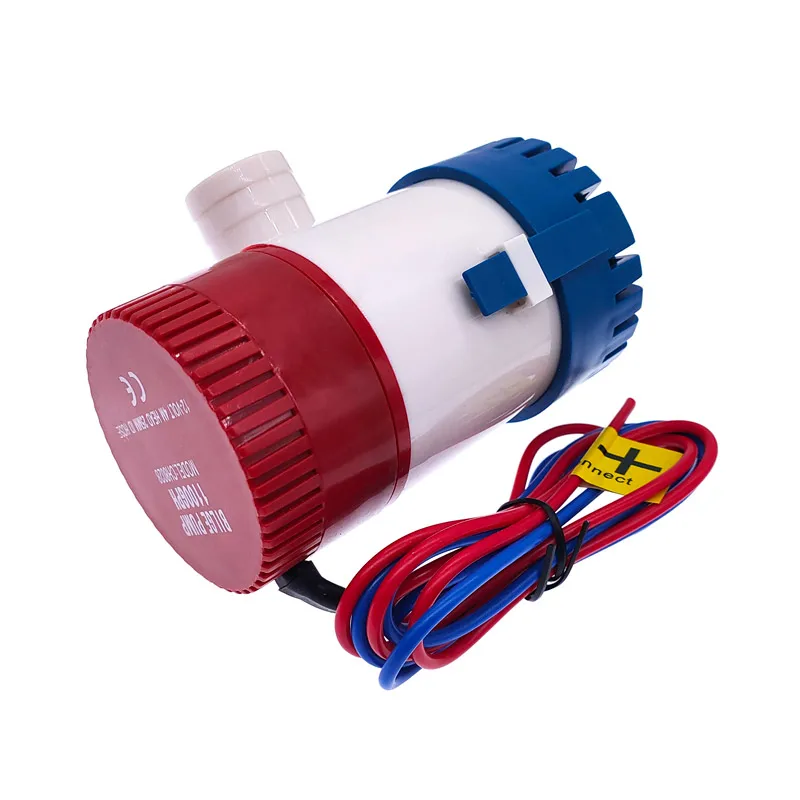 Bomba de sentina para barcos, bomba de agua de 12v, 24V, 1100GPH, 750GPH, utilizada en casas rodantes, 1 unidad