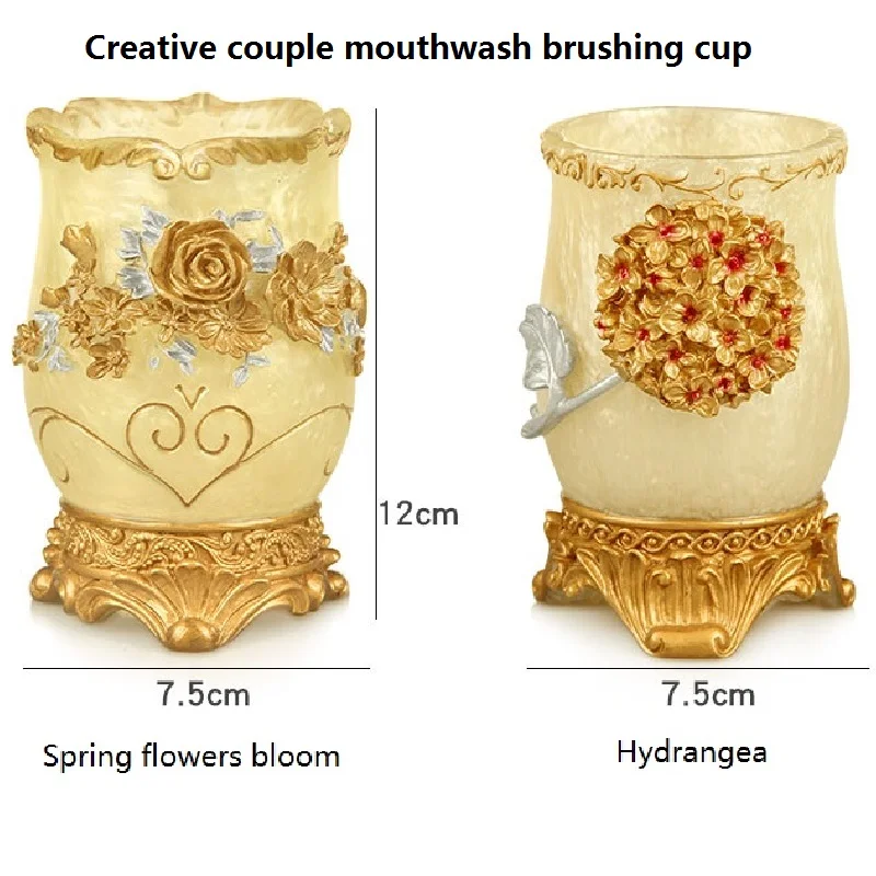 

Household Creative Couple Mouthwash Cup Set, Simple Children's Tooth Brushing Cup, Wedding Wash Cup