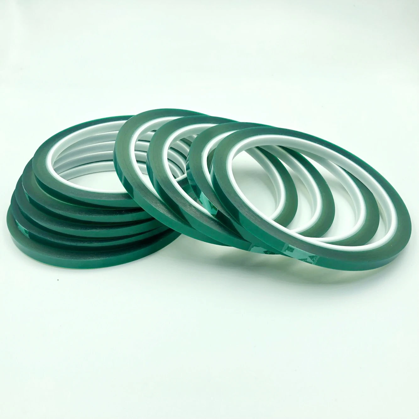 10PCS Green Polyester Heat Tape For Sublimation Heat Pressing T-shirt Press Mug Press High Temperature Tape