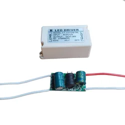 12V-24V AC DC To 30-40V 270mA LED Driver Low Voltage Converter 9-12X1W 9W-12W with High-Temp Wire for Vehicle Boat Equipment