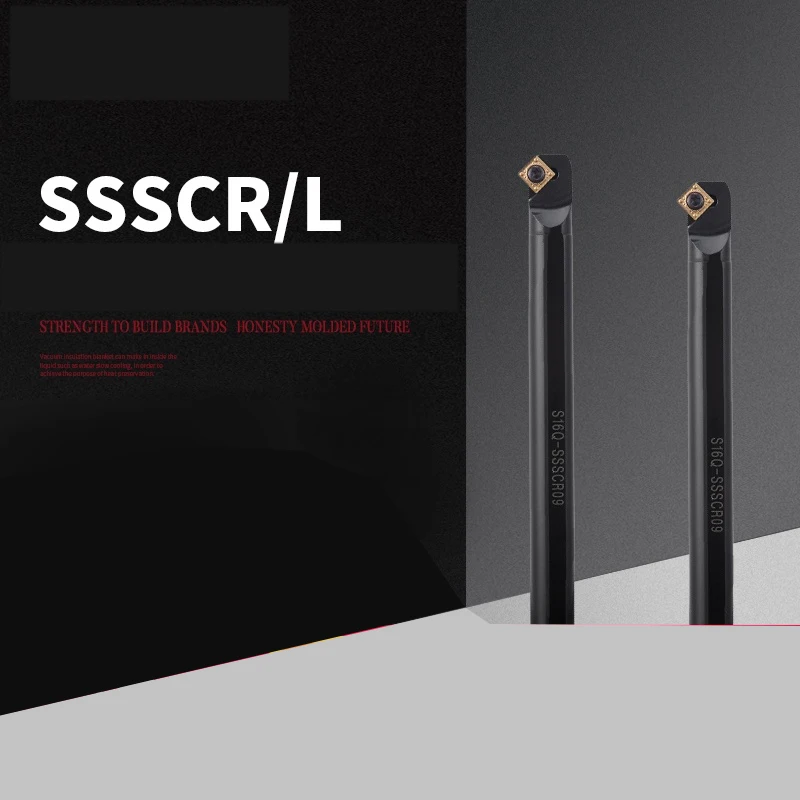 عالية Quality1PC S12M-SSSCR09 S16Q-SSSCR09 S20R-SSSCR09 S25S-SSSCR09 CNC الداخلية أداة حامل معدن عمود تخريم