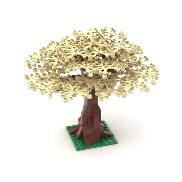 Enlighten Baustein City Lift the Cherry Avenue Road Tree Lernsteine Spielzeugjunge Geschenk – Keine Box – Detail 5