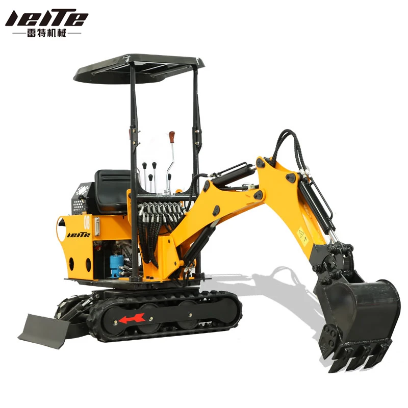 Customizable 800Kg 1 Ton Mini Excavator Small Digger Prominent High Efficiency Shipping Free Online Inquiry