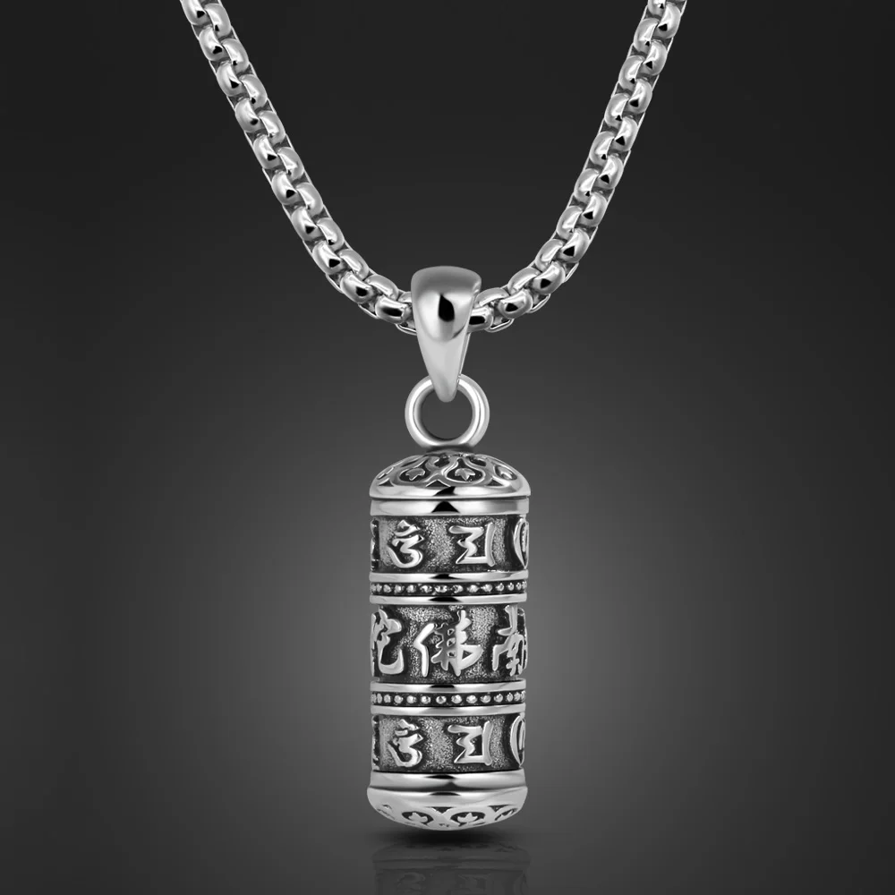 

Fashion Man 100% 925 Sterling silver Necklace For Women Men Punk hip-hop Choker Pendant Necklace Vintage Trendy Collar Jewelry