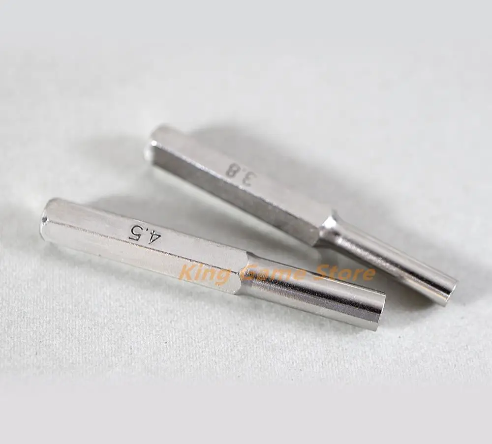 2pcs/lot high quality 3.8mm 4.5mm Security Screw Driver Game Bit For Nintendo NGC SNES N64 NES Gameboy SFC WII