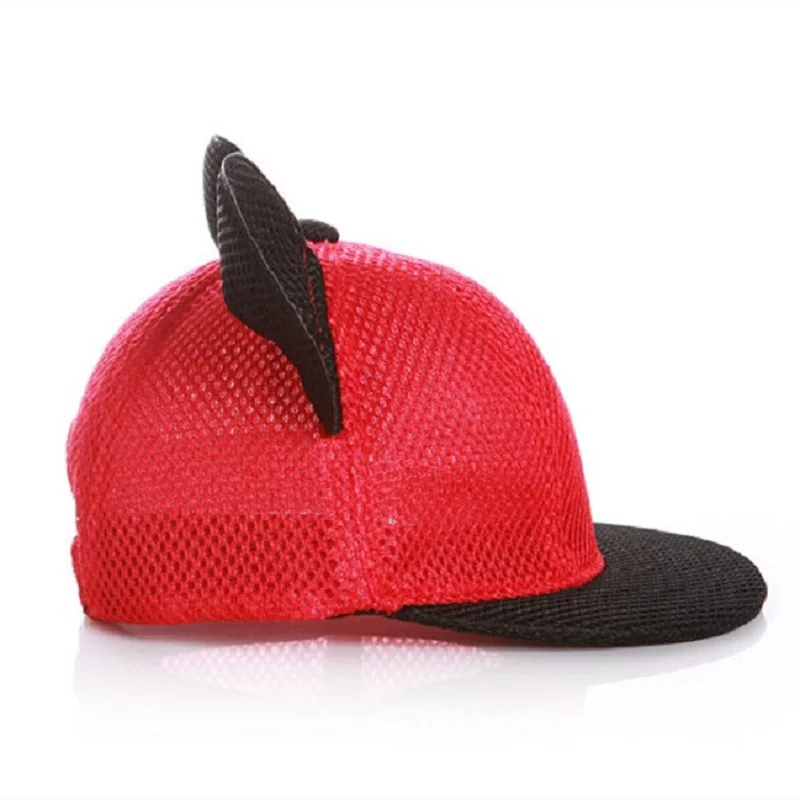 Baby Cartoon Baseball Cap Mesh Hip Hop Hat Children Summer Hat Kids Sun Caps Baby Hat