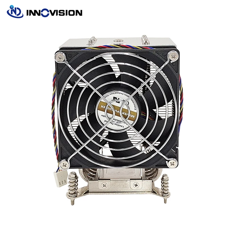 Factory Sale LGA115X LGA1200 CPU Heatsink with 5 heating-pipe 4U or up server CPU Cooler  with install bracket