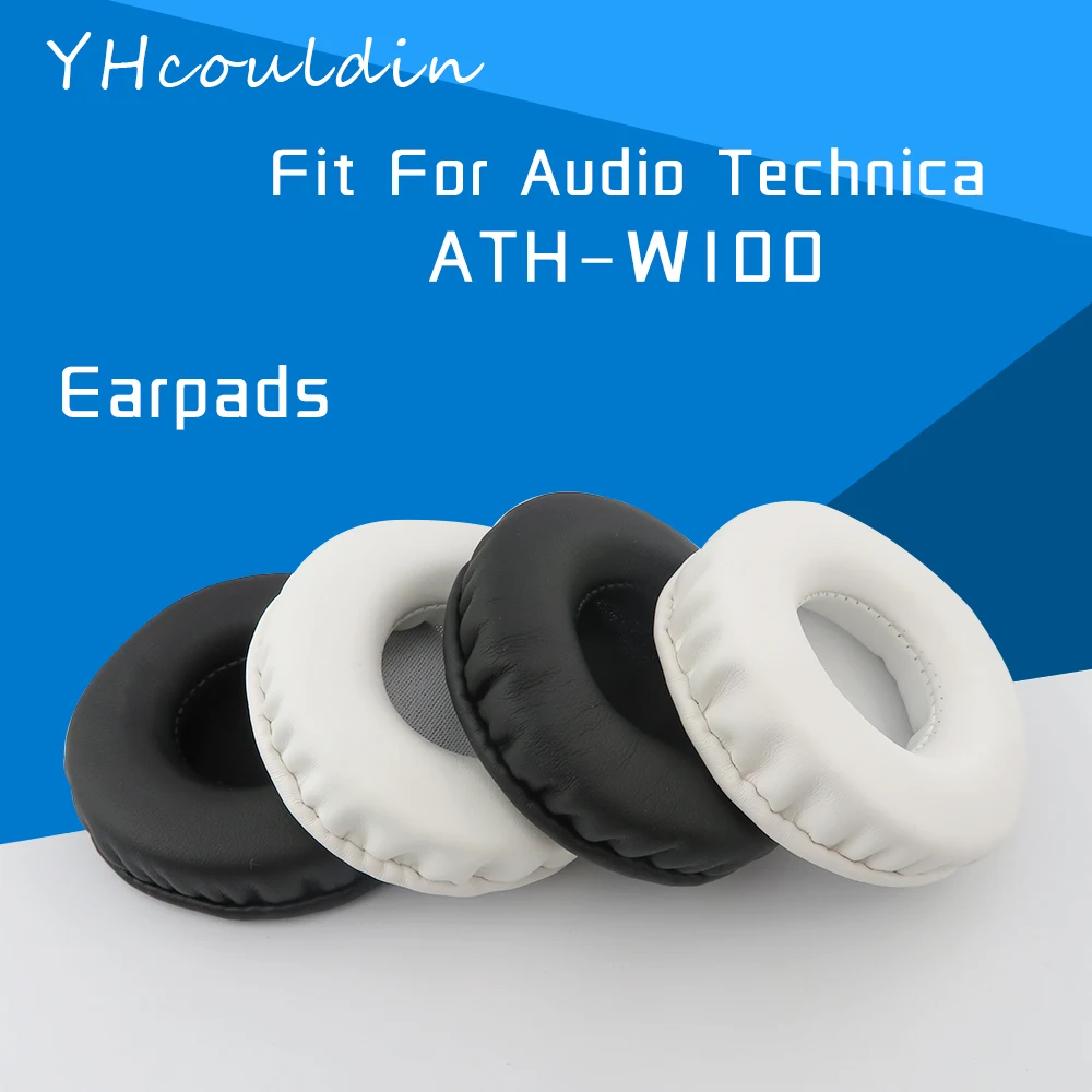 

Накладки для наушников YHcouldin, для Audio Technica ATH W100 ATH-W100, сменные кожаные