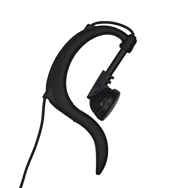 Baofeng-auriculares para walkie-talkie, cascos PTT con micrófono, gancho para la oreja, puerto K, Radio bidireccional, uv-5r 888s HD