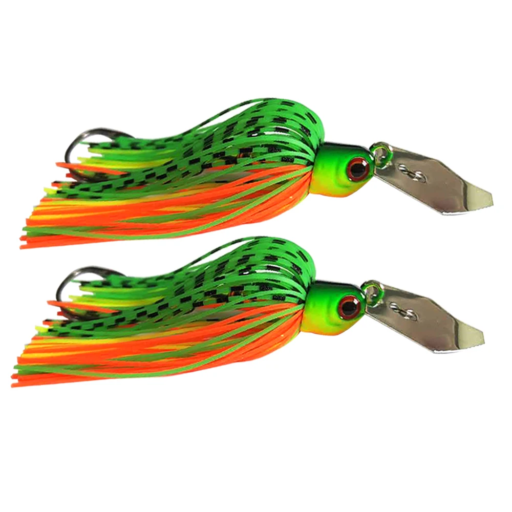 Mycena 7G/13G/16G/19G Chatterbait Spinnerbait Weedless Jig Angelköder Vibrationsblatt-Jig für Barsch, Hecht, Zander – Detail 2