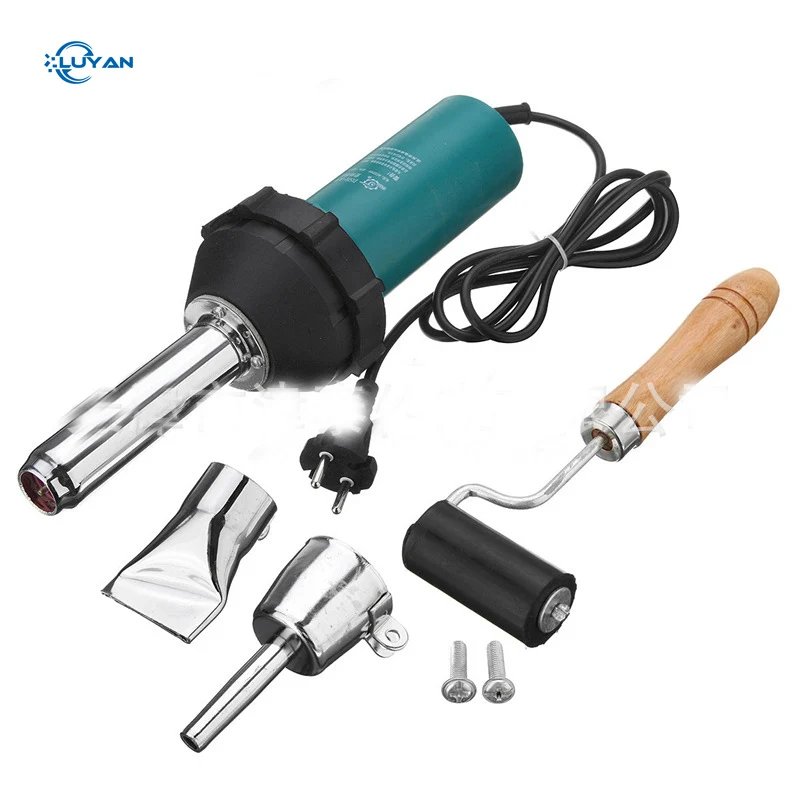 

1080W 50Hz AC220V Hot Air Guns Plastic Welding Torch Welder Heat Hot Tools Kit with Nozzle & Roller Welding Machine