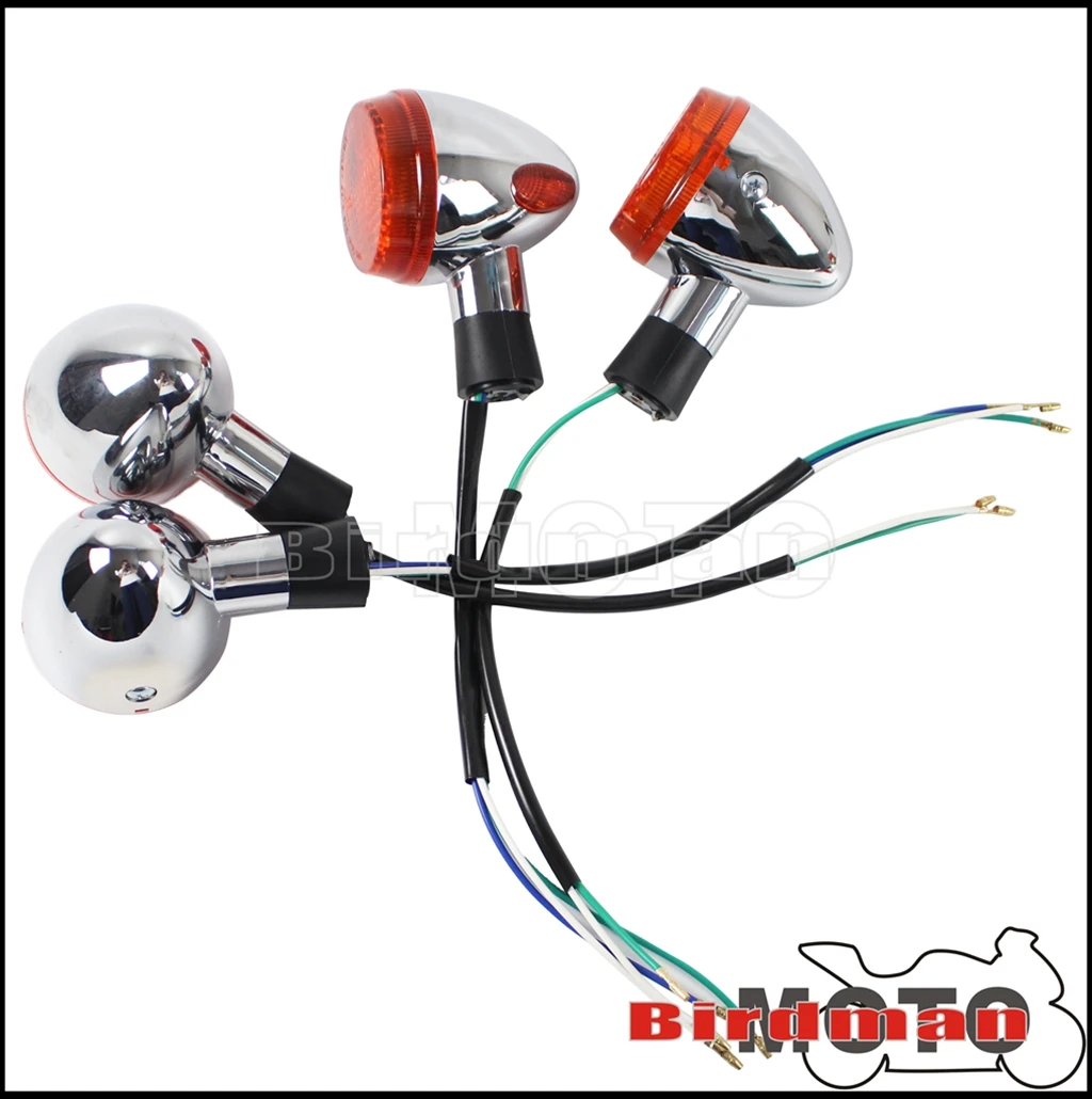 E13 Approved Motorcycle Front Rear Turn Signal Indicator Blinker Light For HONDA Shadow 400 750 VT750 VT 750 2004 2005 2006 2007