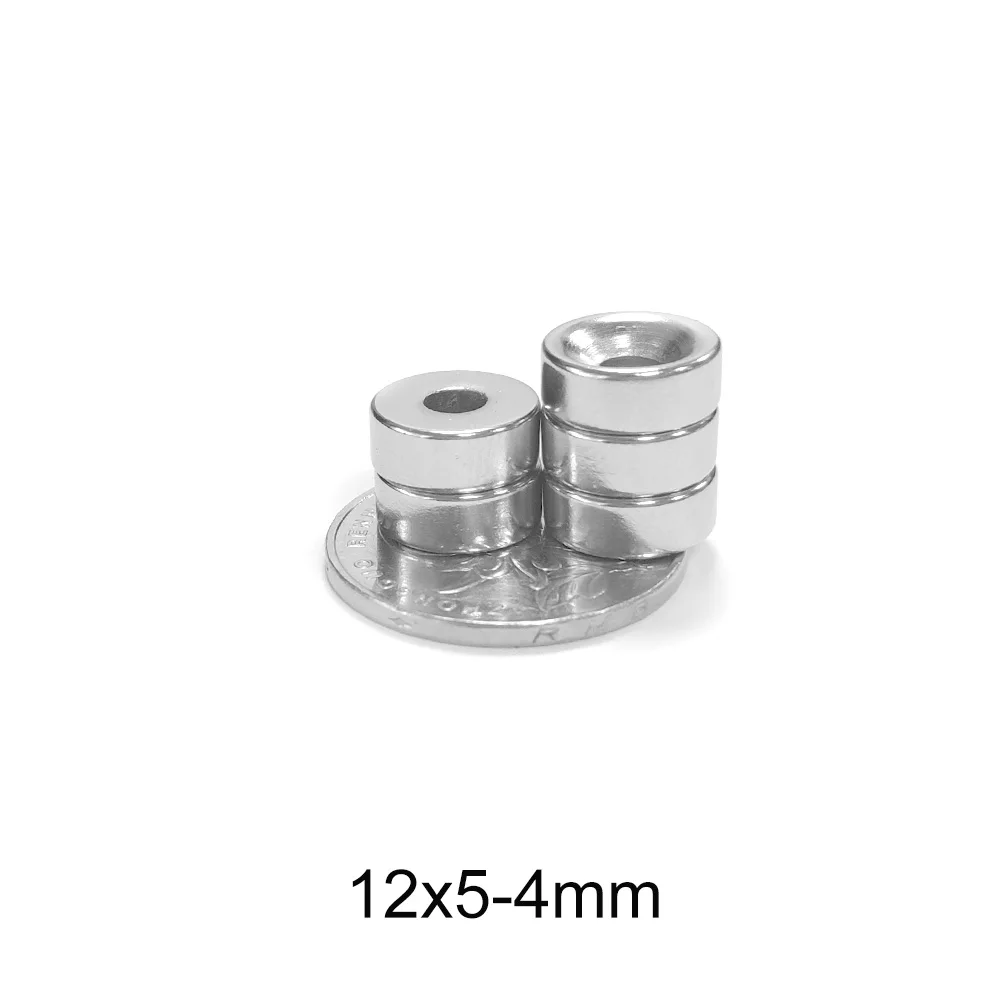 5/10/20/30/50/100PCS 14x5-4 Disc Strong Powerful Magnets 14*5 Hole 5mm Countersunk Round Neodymium Magnet 14x5-4mm 14*5-5