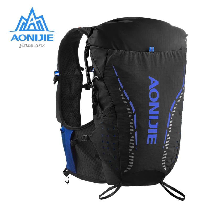 

Рюкзак AONIJIE C9104S Black Ultra Vest 18 л, сумка для гидратации, мягкая фляга для воды, для бега, марафона