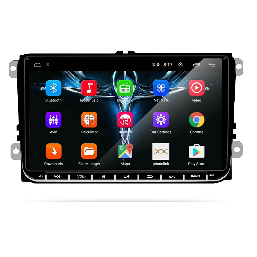 Android 8.1 9-inch Car Multimedia Player GPS Radio for Volkswagen New LaVida Sagitar Bora  Passat B7 Jetta POLO Santana Skoda