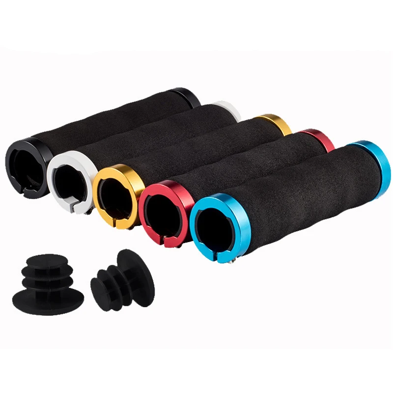 

Bicycle Grips Lightweight Locking Sponge Grips Mountain Bike Shock-absorbing and Anti-skid Handles Bicycle Grip Accessories