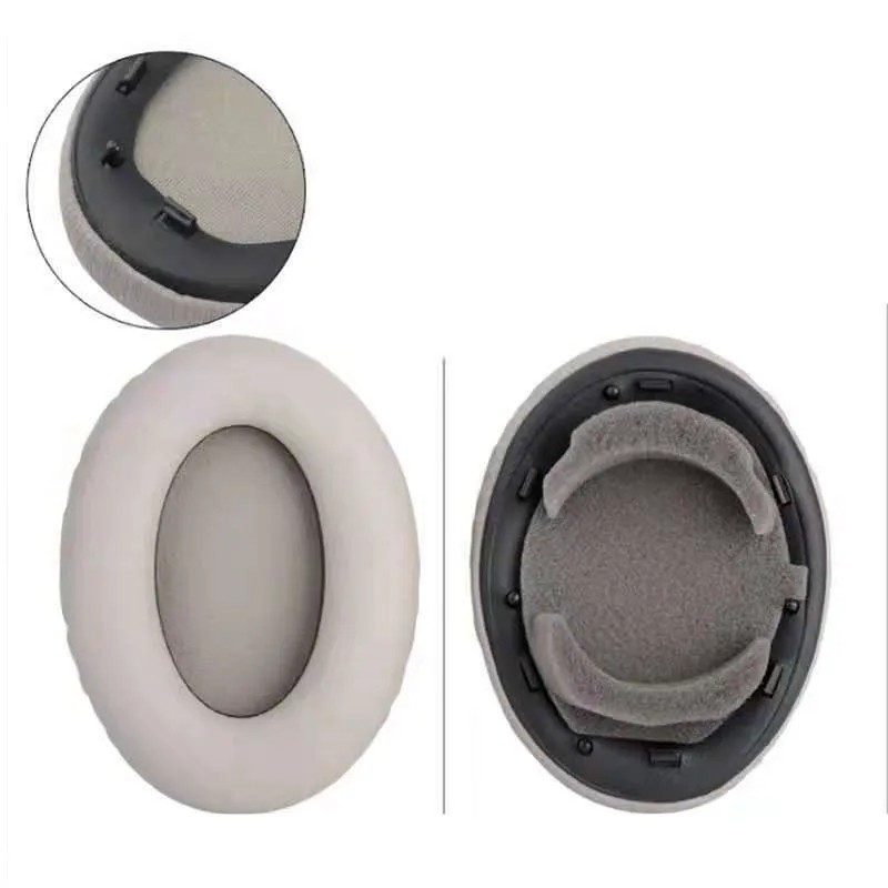 Pair of Ear Pads Cushion For Sony WH-1000XM3 Headphone Replacement Earpads Soft Protein Leather Memory Sponge Cover Cups Earmuff