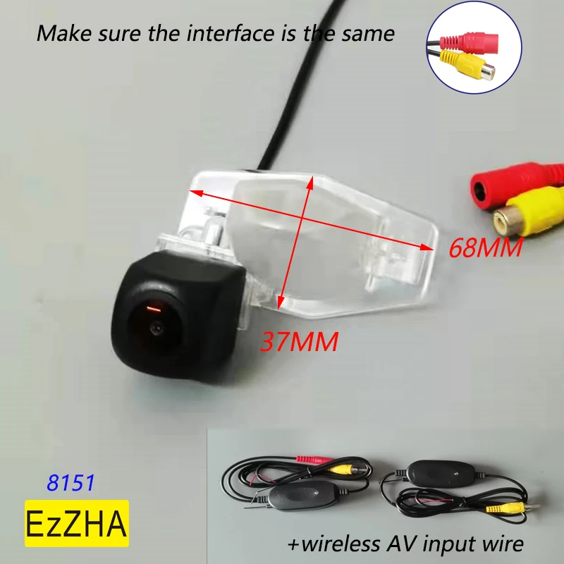 

Fisheye Dynamic Trajectory CCD Vehicle Rear View Reverse Camera For Honda Odyssey Accord Crosstour CR-V CRV Fit Jazz HRV CRZ CRX