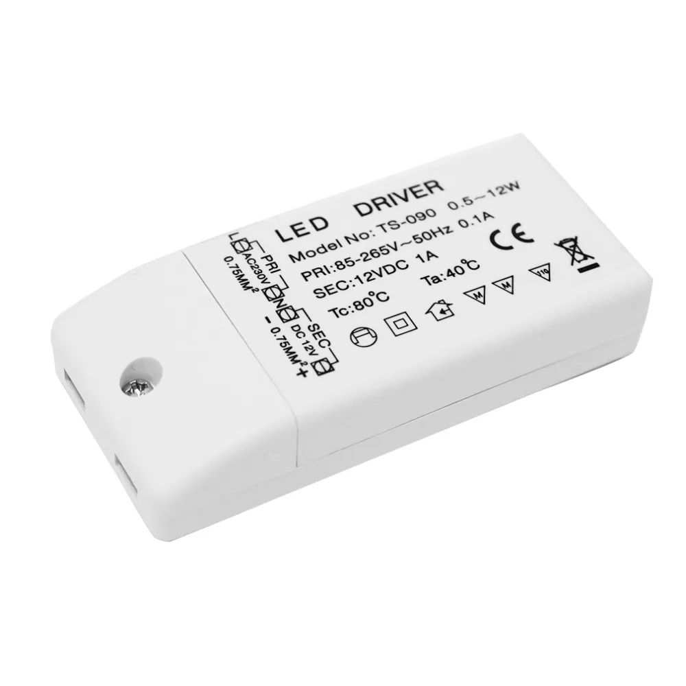 Светодиодный драйвер Питание адаптер трансформатор 220V-240V для MR16 / MR11 12V светодиодный лампы светодиодный полосы 0,5 Вт-12 Вт Фирменная Новинка Лидер продаж