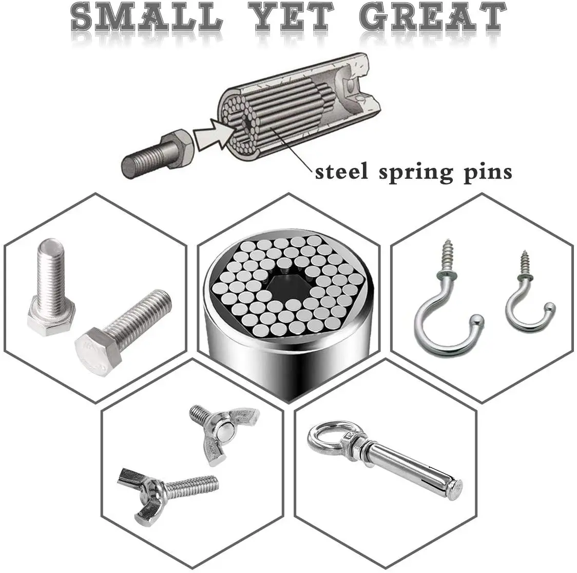 7mm-19mm Universal Socket Grip Ratchet Wrench Power Drill Adapter & 105 Degree Right Angle Driver Extension Power Drill B