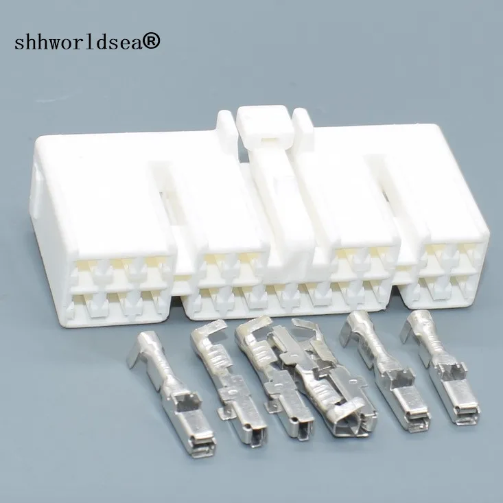 shhworldsea 2/5/10/30/50/100sets 20 pin car wire connector plug MG641080 for Toyota crown for overlord for lexus