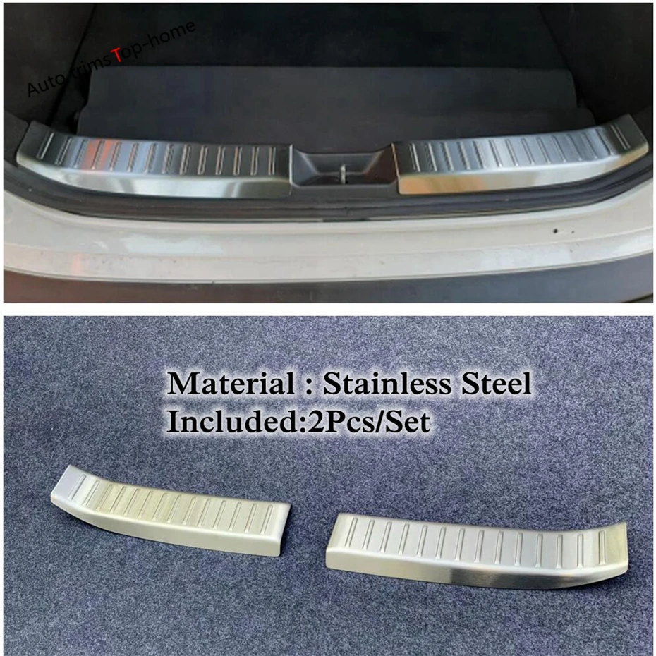 Door Guard Sill Step Plate Pedal Protector Decor Frame Cover Trim For Mazda CX-30 2020 - 2024 Stainless Steel Car Accessories