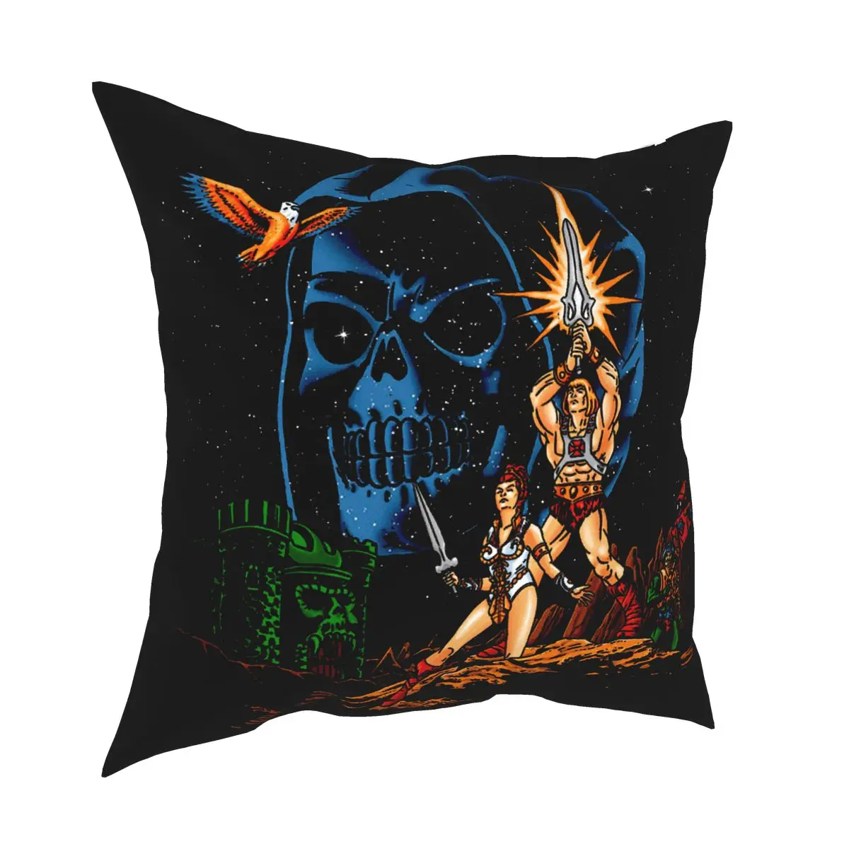 He-Man Masters Of The Universe Star Masters Pillowcover Home Decor Cushion Cover Throw Pillow for Car Double-sided Printing