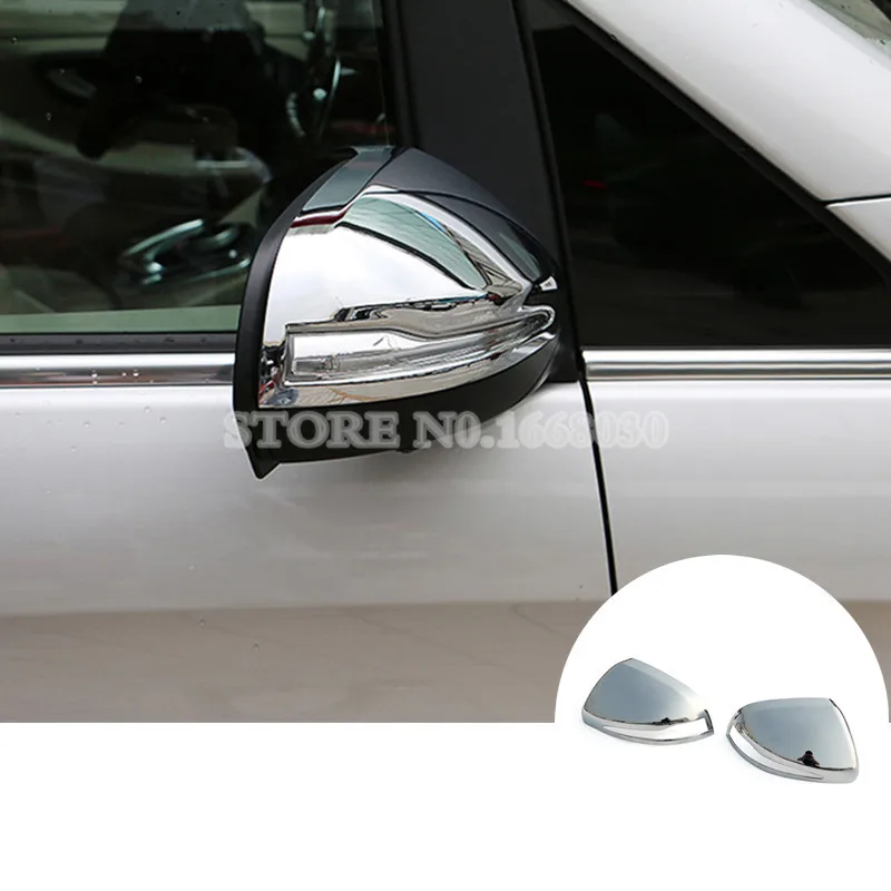 

ABS Chrome Side Rearview Mirror Trim Cover 2pcs For Benz V-Class W447 2014-2021 Car accesories interior Car Trim