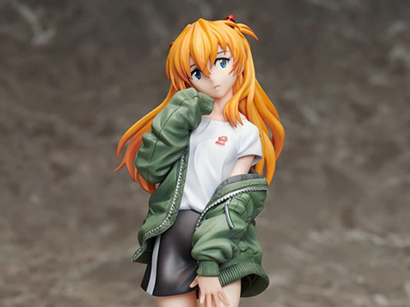 Resin Figure Kit Asuka Langley Shikinami  Kawaii Anime Free shipping Unpainted Garage Resin Kit Model GK