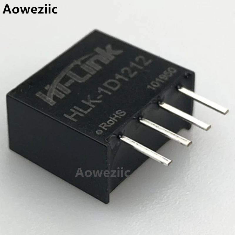 1Pcs/Lot HLK-1D1212 1W 12V 84MA Output 12V DC DC Converter Module Isolated Power Supply Replace B1212S-1W