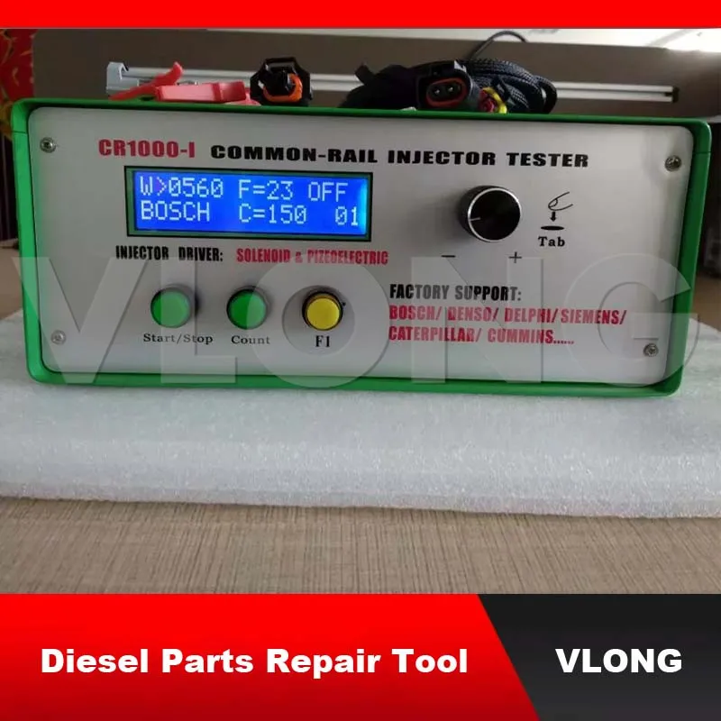 CR1000-I System Tester Common Rail Injector Tester Simulator With Piezo Injector Test Functions