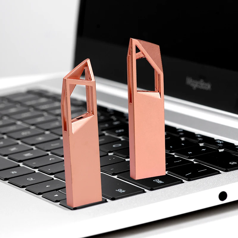 SHANDIAN METALEN USB 플래시 드라이브, 플래시 메모리 스틱, 4GB 펜 드라이브, 128GB, 64GB, 16GB, 2.0 플래시 디스크, 무료 워터