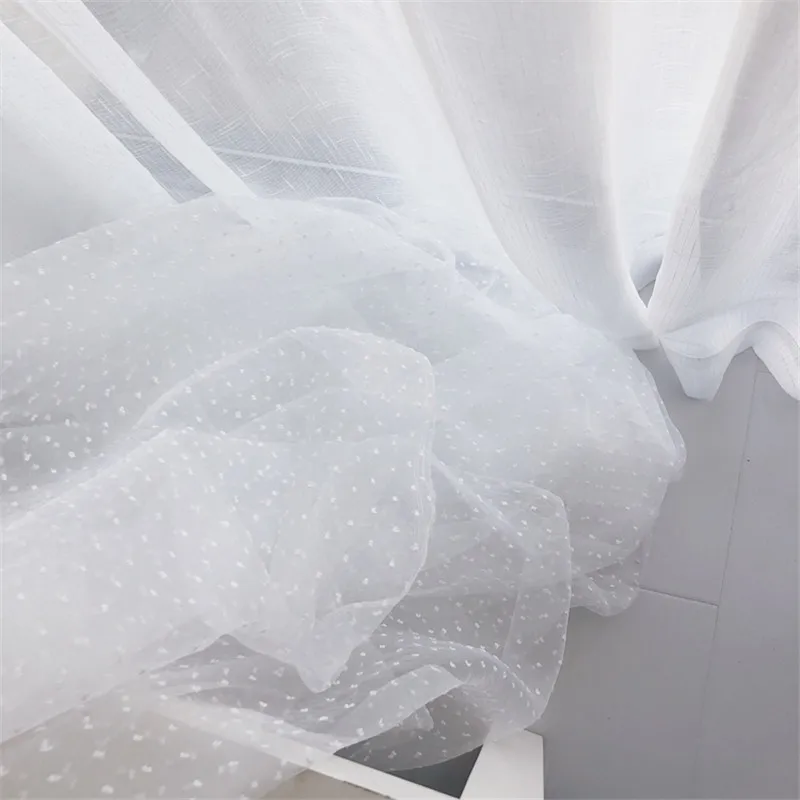 4 Yard Lovely Glass Yarn Swiss Flocking Points lace Fabric tulle For Bridal Veil Evening Dress Photography DIY Sewing Baby Dress