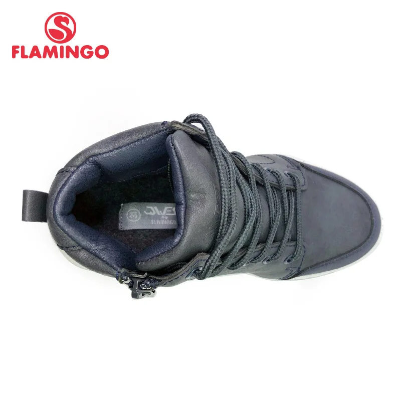 FLAMINGO Autumn Keep Warm Non-slip Arch Health Children\'s Shoes for Kids Boys with Flats Size 31-36 Sneakers Shoes 202B-Z11-2096