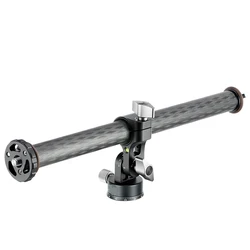 Carbon Fiber Tripod Boom Cross Bar Arm Camera Extension Arm Steeve