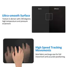 Memory Foam Wrist Rest Mouse Pad #4