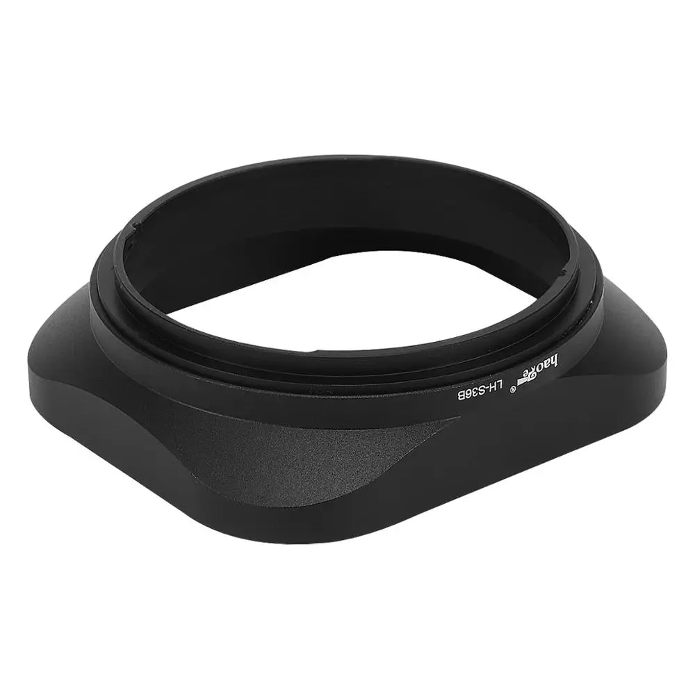 Haoge LH-S36B Bayonet Square Metal Lens Hood Shade for Sony FE 35mm F1.8 SEL35F18F Lens