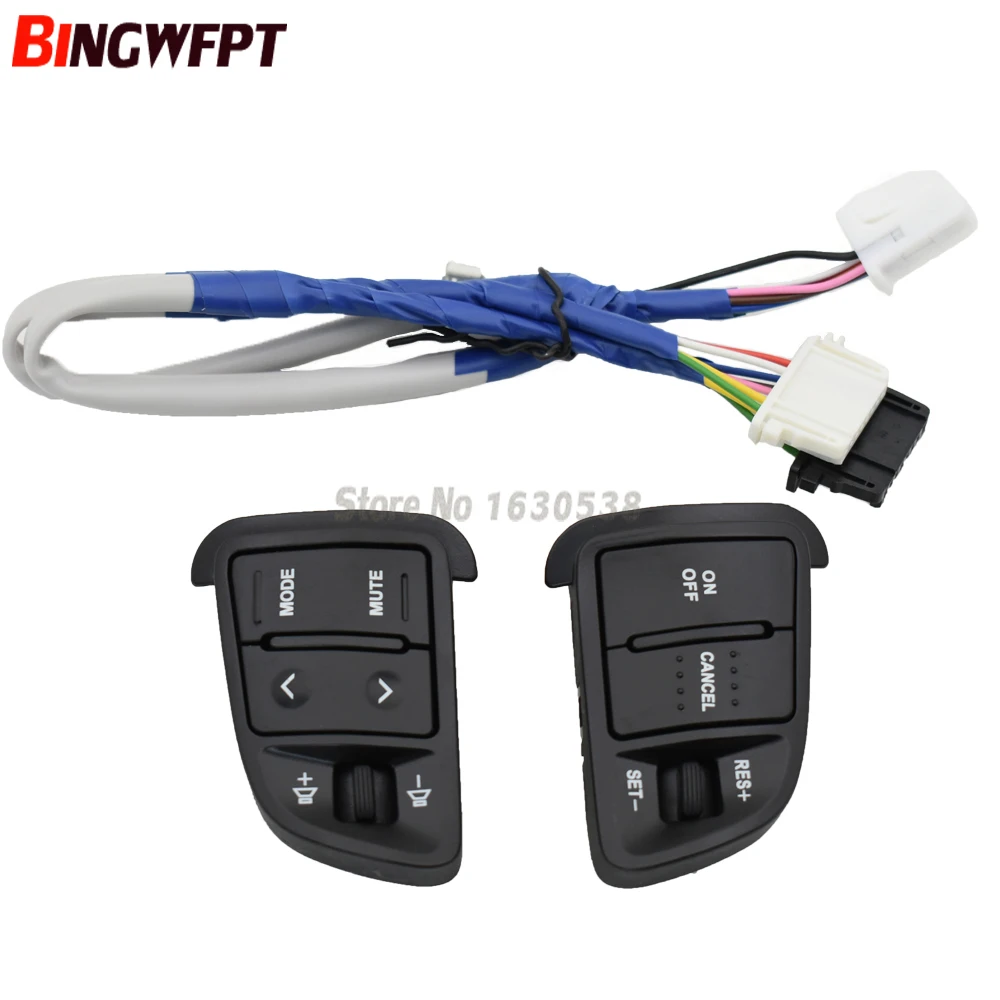 New Bluetooth panel Multi Function Steering Wheel Audio Cruise Control Buttons With Wire For Kia Sportage