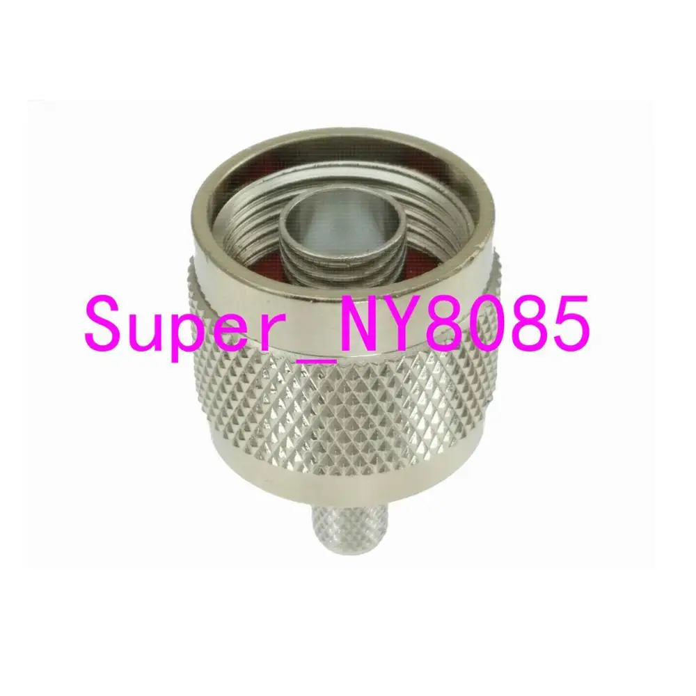 10pcs Connector N male Plug crimp RG8X RG-8X LMR240 cable RF Coaxial Wire Terminals straight