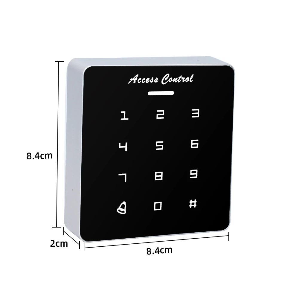 1000 User 125Khz Rfid Access Control Keypad 10 KeyFob For RFID Door Access Control System Electric Lock Smart Keypad