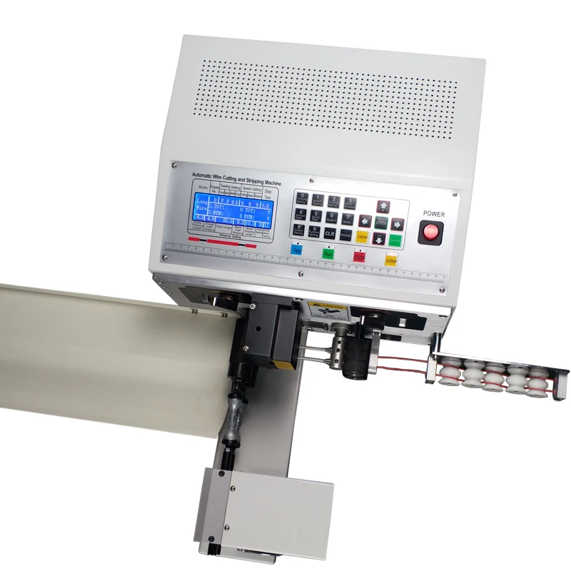 BX02T Double Wire Feeding Automatic Wire Cutting Stripping Twisting Machine for 2.5 to 4 Square Cable Wire Stripping and Twist
