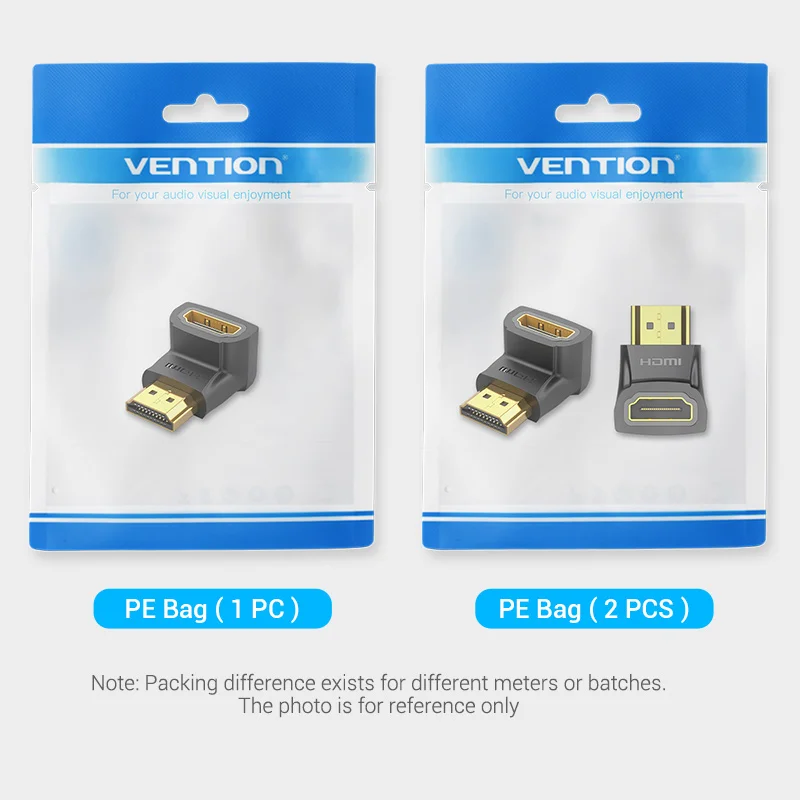 Adapter HDMI o kącie prostym 90 270 stopni konwerter męski na żeński złącze 4K HD dla przedłużacz HDMI TV, pudełko HDTV PS4 lpttop