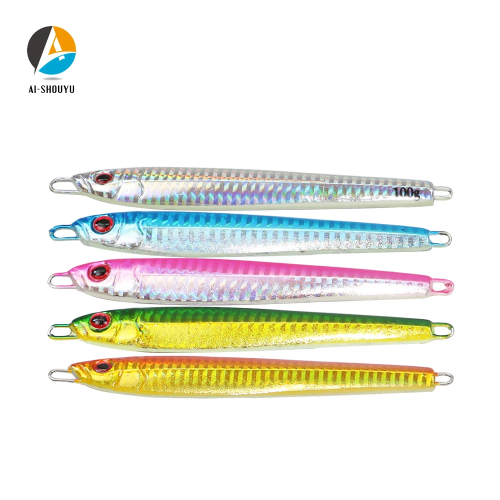 

2022 New Metal Cast Jigging Spoon Fishing Lure 30g 60g 100g Shore Casting Jig Lead Fish Sea Bass Hard Fishing Lure Bait Pesca