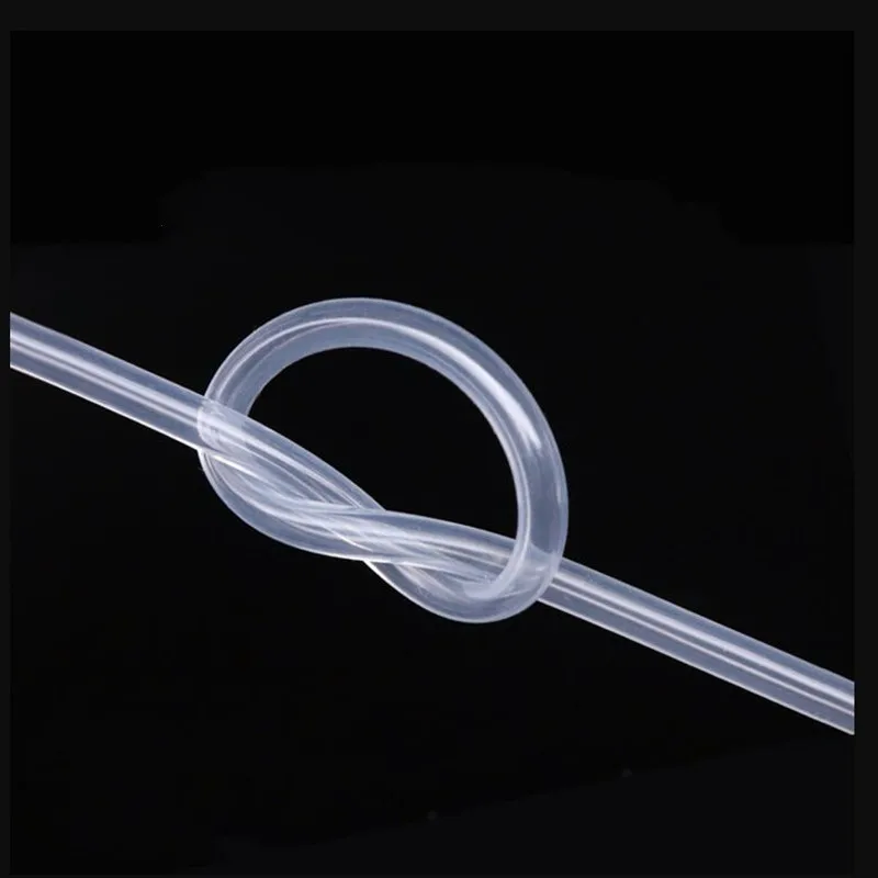 High Transparent Food grade tasteless clear Silicone Tube Hose Water Pipe 2X4 3X5 3X6 4X6 4X7 5X7 5X8 6X8 6X9 6X10 7X10 7X11MM