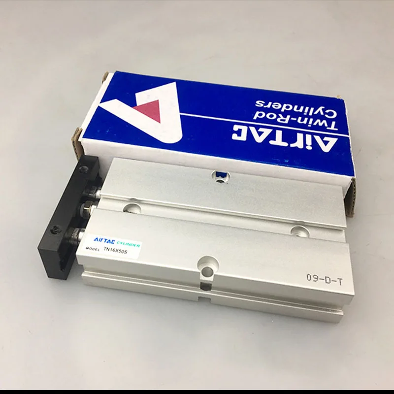 AIRTAC Pneumatic components passenger double rod cylinder TN10X50 Tn20/25/32x50x60x70x80x90x100X125x150x175x200S