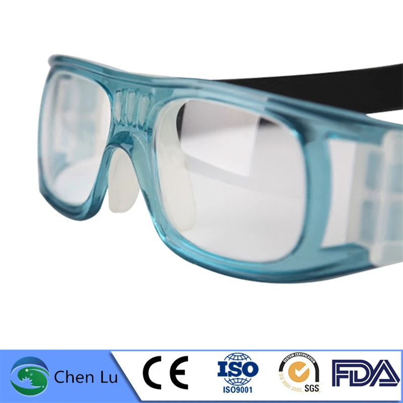 Lunettes de protection contre les rayons X et les rayons gamma recommandées, lunettes en plomb de type sport, rayonnement nucléaire, 0.5 mmpb,