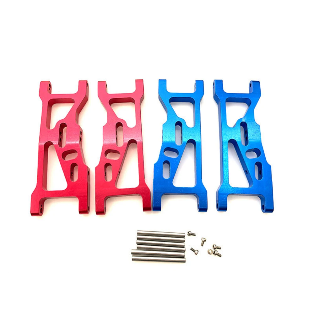 

for 1/10 Losi 22S 2WD SCT Brushed Rear Drive Truck Metal Front Swing Arms Blue Red Front Suspension Arms Upgrade Parts